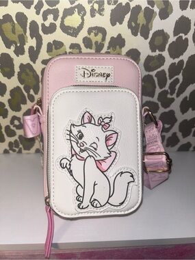 Disney Aristocats Marie zip around crossbody phone bag